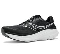 Saucony Tenis Guide 19 para mujer, Negro/Plateado, 7