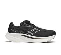 Saucony Tenis Ride 18 para hombre, Negro/Blanco, 43 EU