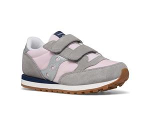 Saucony Tenis Unisex Jazz Double Hlpara niños, Gris Rubor Plateado, 35 EU