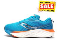 Saucony Triumph 22 Hombre Premium Zapatillas para Correr Gimnasio Ejercicio Azul
