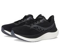 Saucony Triumph 23, Sneaker Hombre, Black/White, 43 EU
