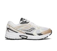 Saucony Unisex adulto Ride Millennium, Blanco/ dorado / negro, 6.5
