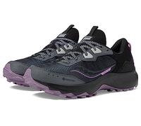 Saucony Women's Aura TR GTX Hiking Shoe, Shadow/Black, 7