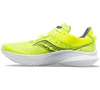Saucony Women's Kinvara 14 Sneaker, Citron/Black, 11