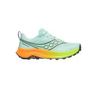 Saucony - Zapatillas de trail - Peregrine 16 Aqua/Citron para Mujer - Talla 37,5 - Azul Azul 37.5