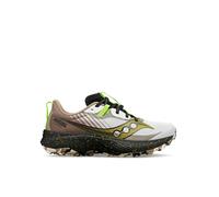 Saucony Zapatillas de trail running de hombre Endorphin Edge Saucony - Placa de carbono. Blanco/Marrón 44,5