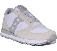 Saucony Zapatos Casual Mujer Original Jazz Marrón, Gimnasia, Wit Grijs, 38.5 EU