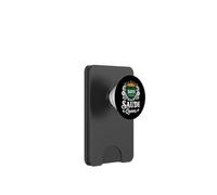 Saudi Queen Saudi Arabia Flag Proud Saudi Woman PopSockets PopWallet para MagSafe