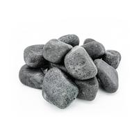 Sauflex Piedras de Sauna 15 kg - Olivine-Diabase redondeadas 5-10 cm, ideales para estufa de sauna eléctrica e infusión