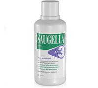Saugella Acti3 Limpiador Íntimo a PH 3.5 Triple Protección Paquete de 500 ml