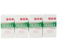 Saugella Cotton Touch - Salvaslips de algodón. Protegeslips de acción antiolores, adhesivos e hipoalergénicos. 4 paquetes de 40 unidades, total 160 unidades