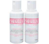 Saugella Poligyn Gel Íntimo para Mujeres en Menopausia - Limpieza Delicada y Alivio de Sequedad Vulvar, Respeta el pH y Protege la Piel Sensible - 250 ml (Paquete de 2)
