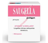 Saugella Poligyn Lingette Intime Nettoyante 10 unidades