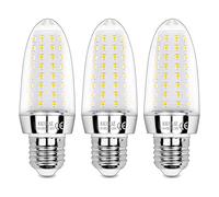 SAUGLAE Bombillas LED de 15W, Bombillas Incandescentes Equivalente de 120W, Blanco Neutro de 4000K, 1700 lm, Bombillas de Tornillo Edison E27, 3 Piezas