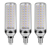 SAUGLAE Bombillas LED de 22W, Bombillas Incandescentes Equivalente de 180W, Blanco Cálido de 3000K, 2500 lm, Bombillas de Tornillo Edison E14, 3 Piezas