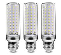 SAUGLAE Bombillas LED de 22W, Bombillas Incandescentes Equivalente de 180W, Blanco Frío de 6000K, 2500 lm, Bombillas de Tornillo Edison E27, 3 Piezas