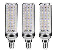 SAUGLAE Bombillas LED de 22W, Bombillas Incandescentes Equivalente de 180W, Blanco Neutro de 4000K, 2500 lm, Bombillas de Tornillo Edison E14, 3 Piezas