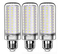 SAUGLAE Bombillas LED de 26W, Bombillas Incandescentes Equivalente de 200W, Blanco Frío de 6000K, 3000 lm, Bombillas de Tornillo Edison E27, 3 Piezas