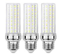 SAUGLAE Bombillas LED de Maíz de 20W, Bombillas Incandescentes Equivalente de 150W, Blanco Frío de 6000K, 2300 lm, Bombillas de Tornillo Edison E27, 3 Piezas