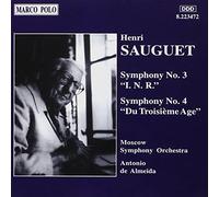 Sauguet - Sinfonia N.3 I.N.R. , N.4 Du Troi