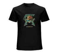 Saul Alvarez Canelo Boxing Symbol Men Black T-Shirt Print Unisex Cotton tee Shirt S