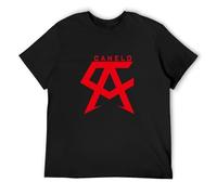 Saul Alvarez Canelo Men Black T-Shirt Print Unisex Cotton tee Shirt L