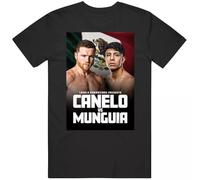 Saul Canelo Alvarez Vs Jaime Munguia Boxing Fan T Shirt Black S