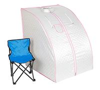 Sauna Casa,Drumm Sauna Portátil De Vapor Plegable,1000W Generador de Vapor Sauna Doméstica para Sauna Doméstica, Adelgazar