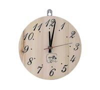 Sauna Clock 8 Inches Wood Digital Sauna Room Timer Clock Accessories for Sauna Room Home Decorative