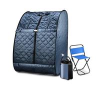 Sauna de cuerpo completo for el hogar, Spa, plegable, tienda for una persona, sala vapor portátil con generador 3L y 800W