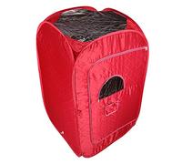 Sauna de Vapor y Cabina 2L 1000W Tienda de Sauna Portátil Plegable Aislante de Cuatro Capas y Generador de Vapor de Sauna para Baño de Sauna, Desintoxicación, Terapia Corporal