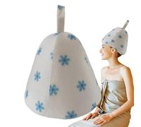 Sauna Hat Men, Heat Insulation Shower, Authentic Headwear Felt, Protection Feature Keeps Head Cool and Comfortable, for Men Women Hot Room Spa Steam Sweat Sauna Bath Relaxation Home Use