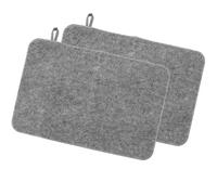 Sauna Mat for Inside Sauna - 2X Soft Felt Sauna Cushion