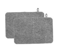 Sauna Mat for Inside Sauna - 2X Soft Felt Steam Sauna Floor Mat,Heat Insulation Mat, Water Absorbent Pad Sauna Accessories for Steam Room, Home and Spa