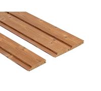 Saunainter Madera perfilada de abeto térmico STP 15 x 90 mm 2100 mm 6 piezas material de construcción para sauna e interiores