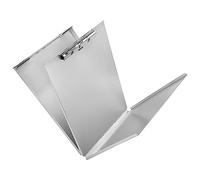 Saunders 30018 - Portafolios con pinza sujetapapeles, color plateado
