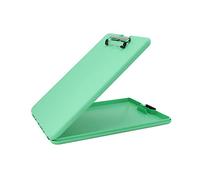 Saunders Mint Leaf SlimMate - Portapapeles de almacenamiento de plástico con clip de perfil bajo, organizador móvil portátil para el hogar, la oficina y el negocio (70202)