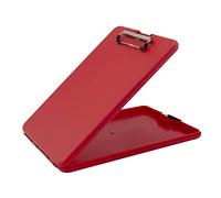 Saunders Slimmate Letter Size Storage Clipboard, Polypropylene, Red