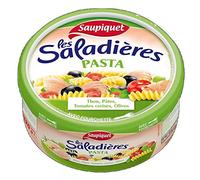 Saupiquet Pasta Snacking - Juego de 3 ensaladeras (1/3, 220 g)