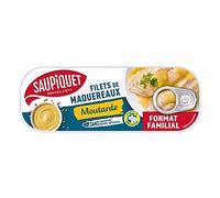 SAUPIQUET - Red de caballa de mostaza 226 g - 4 unidades - Oferta especial