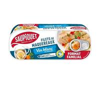 Saupiquet | Saupiquet filetes de caballa con vino blanco y sabores 1/3 235 g | 3 piezas | Envío gratis
