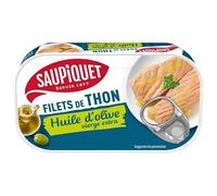 Saupiquet Saupiquet - Juego de 3 redes de saltar de atún con aceite de oliva extra 1/6, 115 g