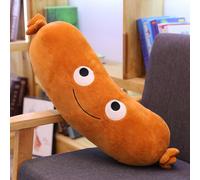 (Sausage 70cm)Snack Memes Hamburguesa Salchicha Palomitas Chips Pan Helado Peluche Juguete 2060cm Muñeca