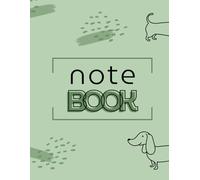 Sausage dog notebook with lined pages: Adorable Sausage Dog Notebook - Lined Pages for Notes, Journaling & Ideas!