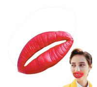Sausage Mouth Props Red Lips - Mouth Masque Prank Stuff