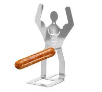 Sausage Stand - Human-Shaped Hot Dog Roaster, Fun Standing Sausage Grill Holder for Backyard, Picnic, Camping, Party, Barbecue, Restaurant, Home Kitchen, Summer Outdoor Cooking