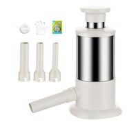 Sausage Stuffer - Large Capacity Manual Kitchen Gadget, Hand Meat Filling Machine for Home, Bratwurst Sticky Rice Commercial Barbecue Party, Charcuterie Prep, 8.86x4.21 inch
