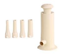 Sausage Stuffer, Meatball Maker, Effortless Hand Presssed Filling, Sturdy Food Grade Build, Stuffing Tool for Holiday Celebrations, Family Gathering, Home Use 9.65x4.33 inches