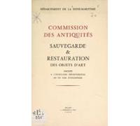 Sauvegarde Et Restauration Des Objets Dart Inscrits À Linventaire Dépa