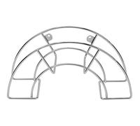 Sauvic 03302 - Soporte Manguera pequeño Inoxidable, 18/8